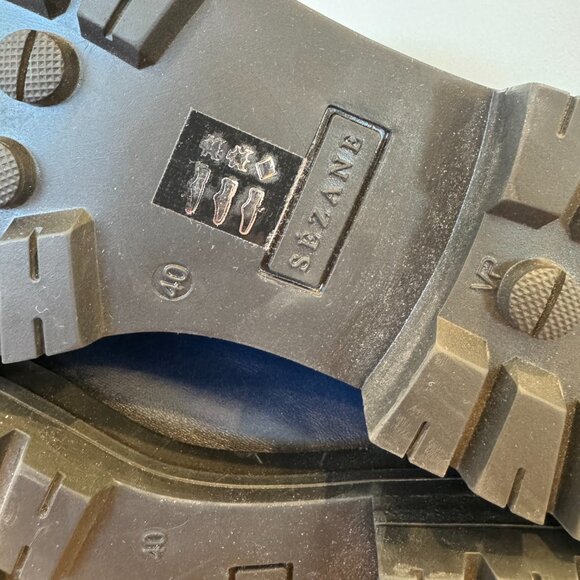 Sezane Albane Loafers Multi Navy - Size 9 (French size 40) - Picture 6 of 7